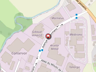 Carte de Exapaq à Trévoux