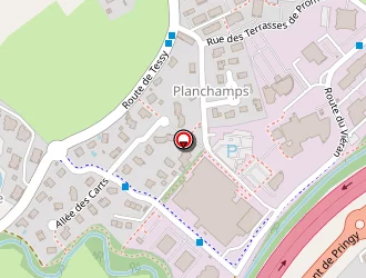 Carte de Red Apple School à Pringy