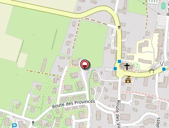 Carte de Creer à Villaz