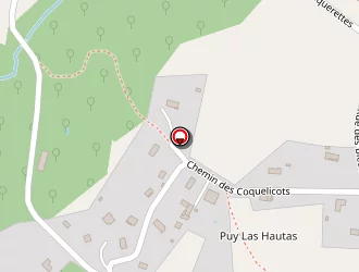 Carte de Jas à Saint-jouvent