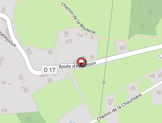 Carte de Chezeaud Olivier à Blessac