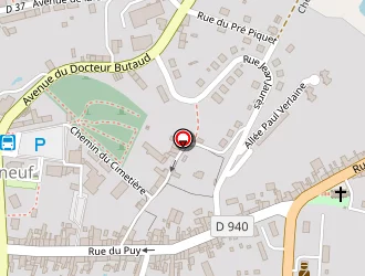 Carte de Juilles à Bourganeuf