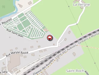 Carte de Les Rivailles à Ambazac