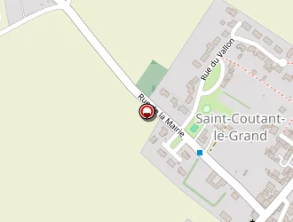 Carte de Capvers à Saint-coutant-le-grand