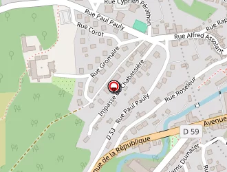 Carte de Ambulances Baurès à Aubusson