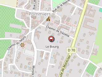 Carte de Charmetant Jacques à Pommiers