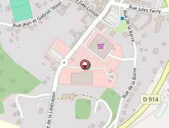 Carte de Location U à Ambazac