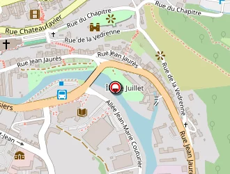 Carte de Lagrange Et Malartre à Aubusson