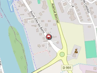 Carte de Caudigex à Seyssel