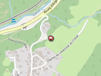 Carte de Les Chalets De Philippe à Chamonix-mont-blanc