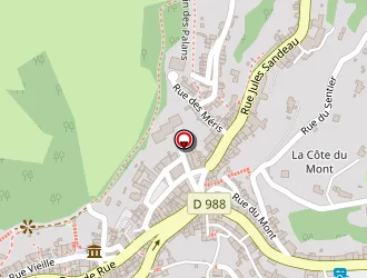 Carte de Librairie La Licorne à Aubusson