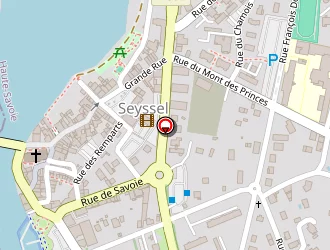 Carte de Barret Benjamin à Seyssel