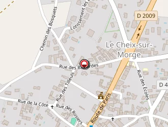 Carte de Mairie à Cheix (le)