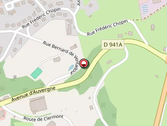 Carte de Pôle Emploi à Aubusson