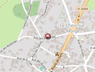 Carte de Ecole Publique à Cheix (le)