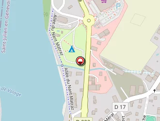 Carte de Petit Casino à Seyssel