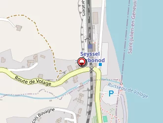 Carte de La Clef Du Barbier à Seyssel