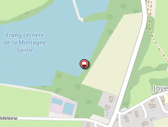 Carte de La Bicyclette Bleue à Joyeux