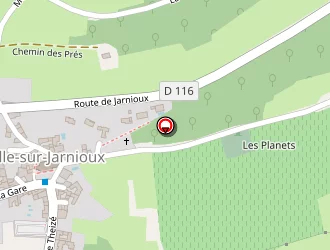 Carte de La Chipotte à Ville-sur-jarnioux