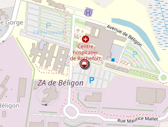 Carte de Dieul Gilbert à Rochefort