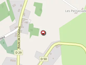 Carte de Terrain De Petanque à Billanges (les)