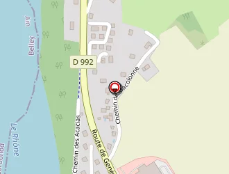 Carte de Carrefour Market à Seyssel