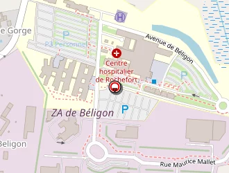 Carte de Berton à Rochefort