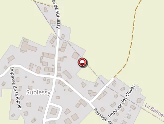 Carte de Esmer à Sillingy