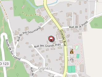 Carte de Mioche René à Corbonod