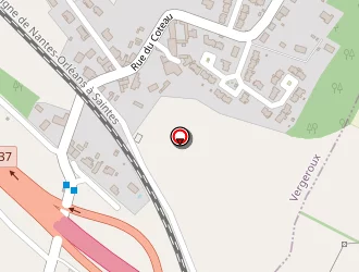 Carte de Bg Tours à Vergeroux