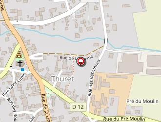 Carte de Bueno Karine à Thuret