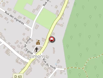 Carte de Restaurant Du Pont à Limons