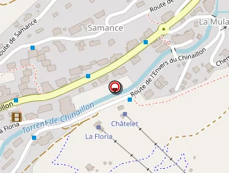 Carte de La Bournerie à Grand-bornand (le)