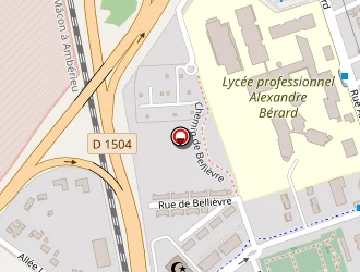 Carte de Ozan à Ambérieu-en-bugey