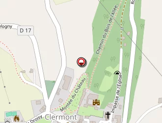 Carte de Dubois Thierry à Clermont