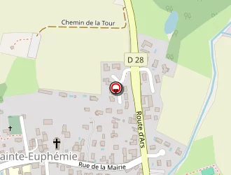 Carte de Neuf Ou Doccaz à Sainte-euphémie