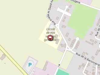 Carte de Nérévia à Néré