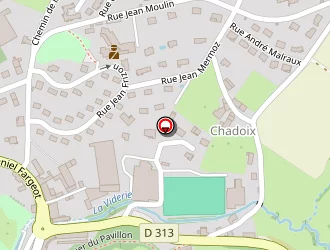 Carte de Institut De Beauté Camelia Beauté à Amplepuis