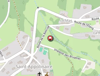 Carte de Cpv Installation à Saint-appolinaire