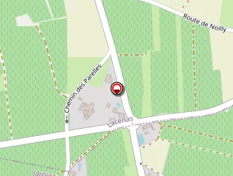 Carte de Saget Noël à Lacenas