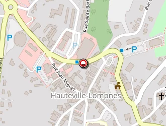 Carte de Cd 2m à Hauteville-lompnes