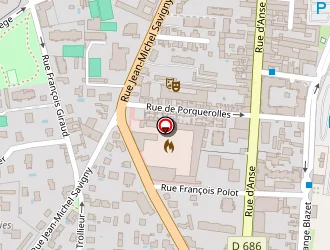 Carte de Adia à Arnas