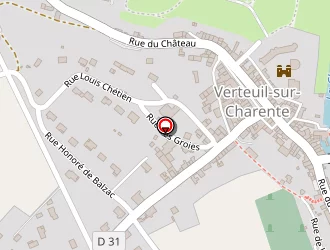 Carte de Chambord Thierry à Verteuil-sur-charente