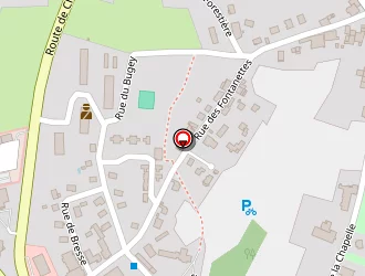 Carte de Orsac à Hauteville-lompnes