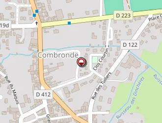 Carte de Mairie à Combronde