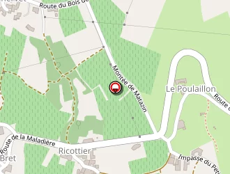 Carte de La Villa Toscana à Cogny