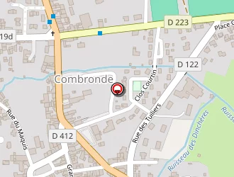 Carte de Cuisines Gamond à Combronde