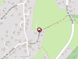 Carte de Forestier Wilfreid à Cuvat