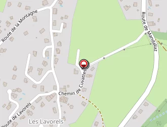 Carte de Lavorel Xavier à Cuvat