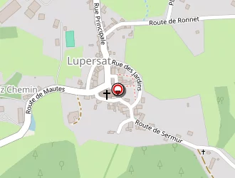 Carte de Guy Veyrac à Lupersat